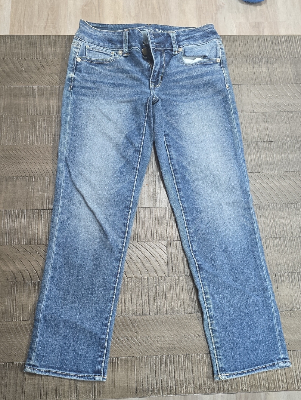 Classic Women's Blue Denim Jeans - Medium Wash